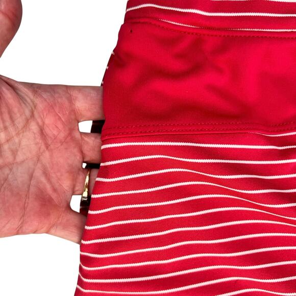 Izod Womens Large Tennis Skorts Stretch Red Activewear Casual Golf Athleisure - Picture 3 of 14